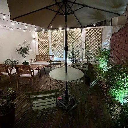 Private Garden In Montmartre