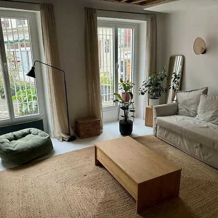 Private Garden In Montmartre