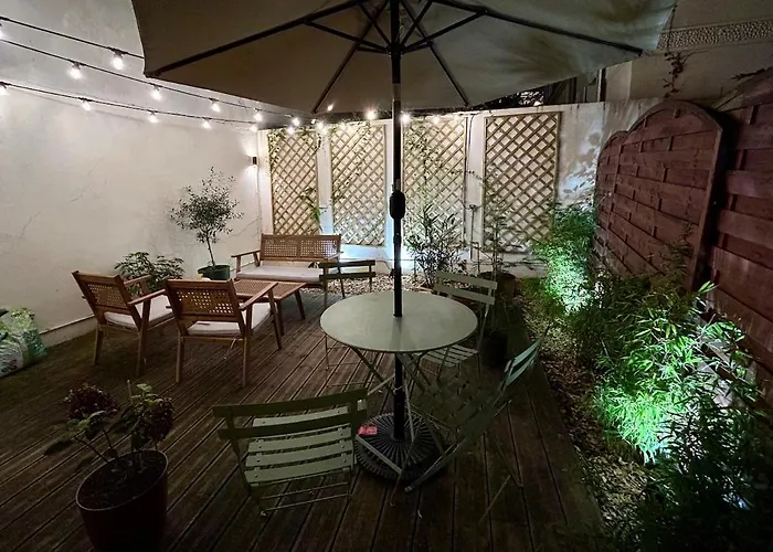 Private Garden In Montmartre