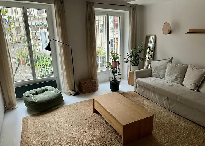 Private Garden In Montmartre